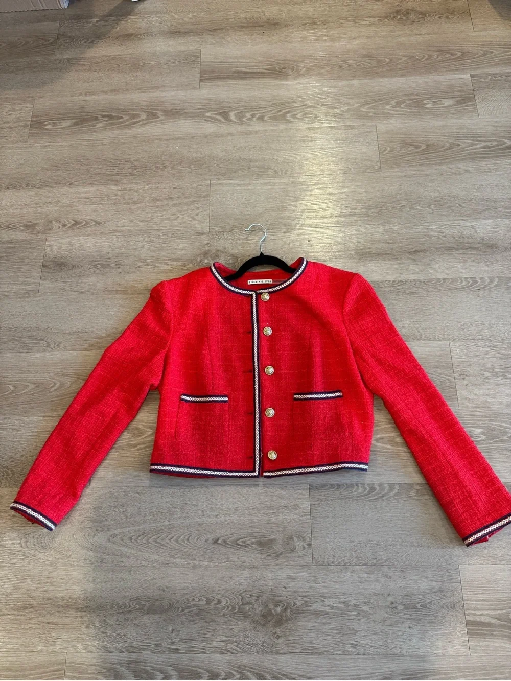 Alice + Olivia chic red